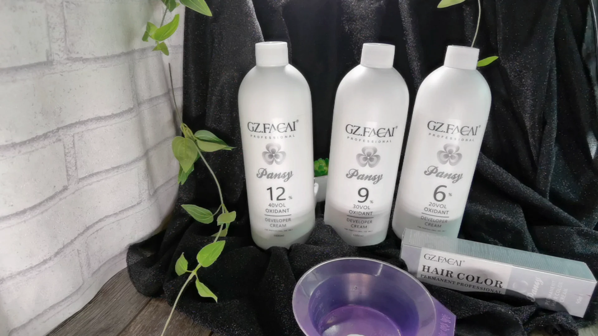 Qianyasi Manufacturers Lighten Developer/peroxide L Peroxide Mixing