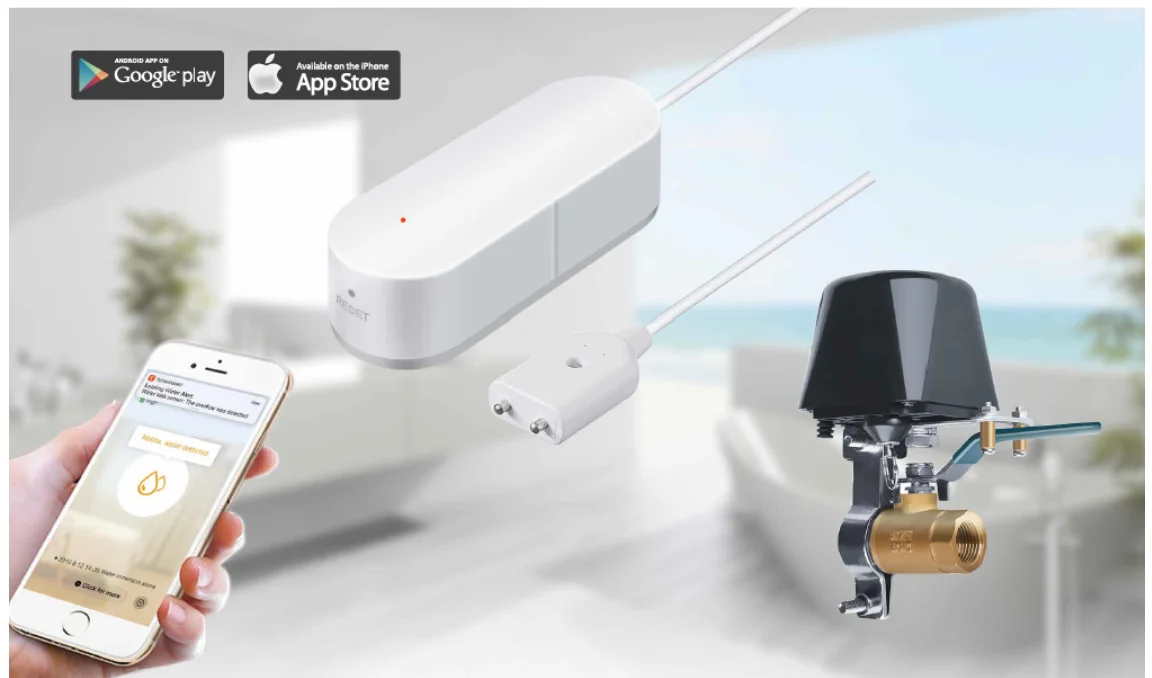 Tuya Smart Water/gas Wifi Valve Remotely Control Wifi Valve Controller