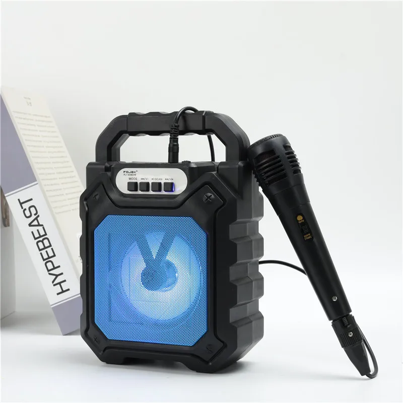 Portable Bluetooth-speaker Stereo Sound Box Loudspeaker Karaoke Mp3 music Speaker - ANKUX.COM