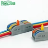 pct-223 colorful wagos One Way Conduct L/N DIY Compact Splicing Fast Connector Replace Spl-3 3pin new Development Easy