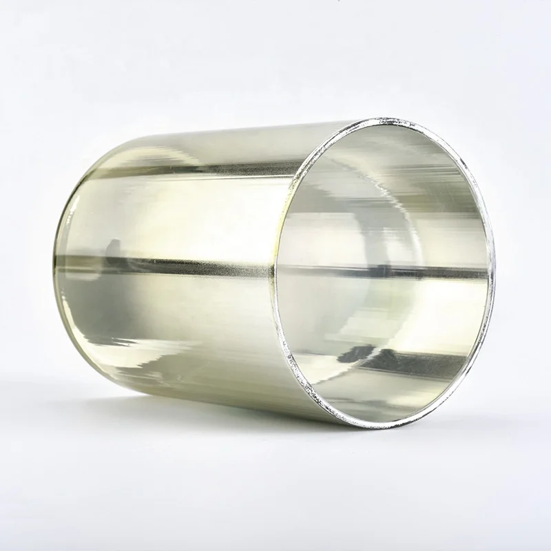 Luxury candle jar scented glass candle vessel wholesales
