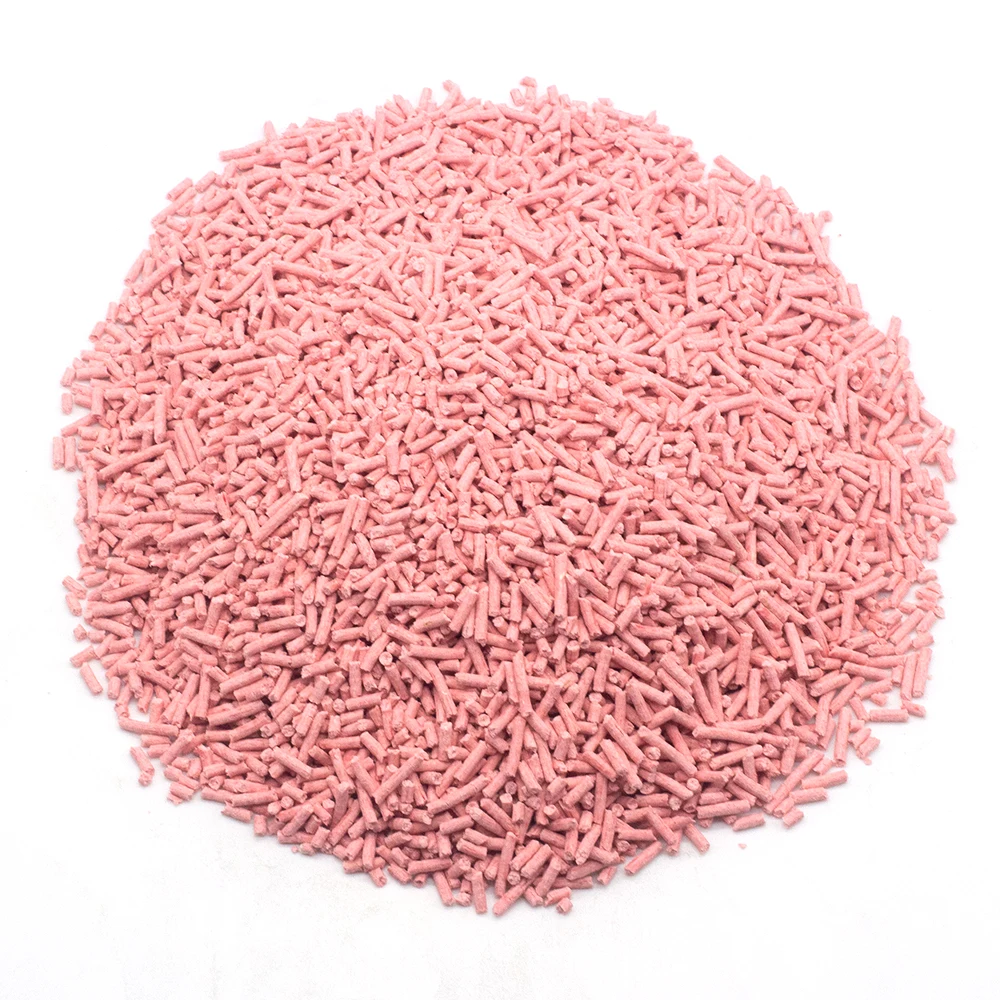 2022 Water Absorption Flushable Classic Cat Litter Wheat Starch Tofu