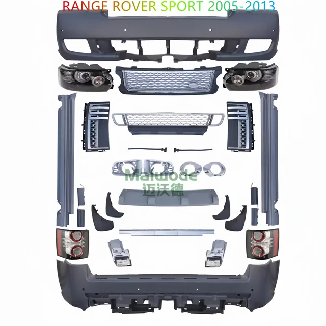 Body Parts Front Bumper Assy Autogiobraphy Body Kit For Range Rover ...