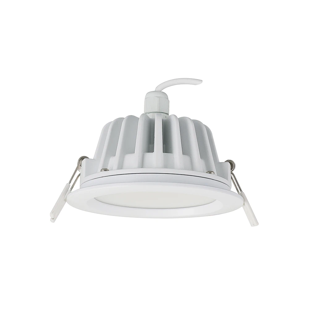 factory direct sale high quality ceiling round die-casting aluminum waterproof recessed 7W LED IP44 IP65 downlight