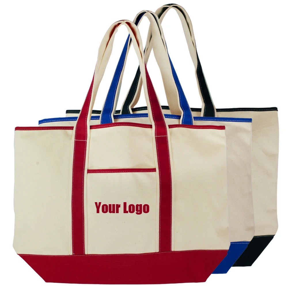 Promotional Custom Tote Bags No Minimum Reusable Grocery Bags For ...