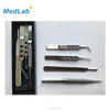 2019 Hair Transplant Micro Forceps Fue machine tweezers forceps kit Hair Transplant Micro Forceps Curved