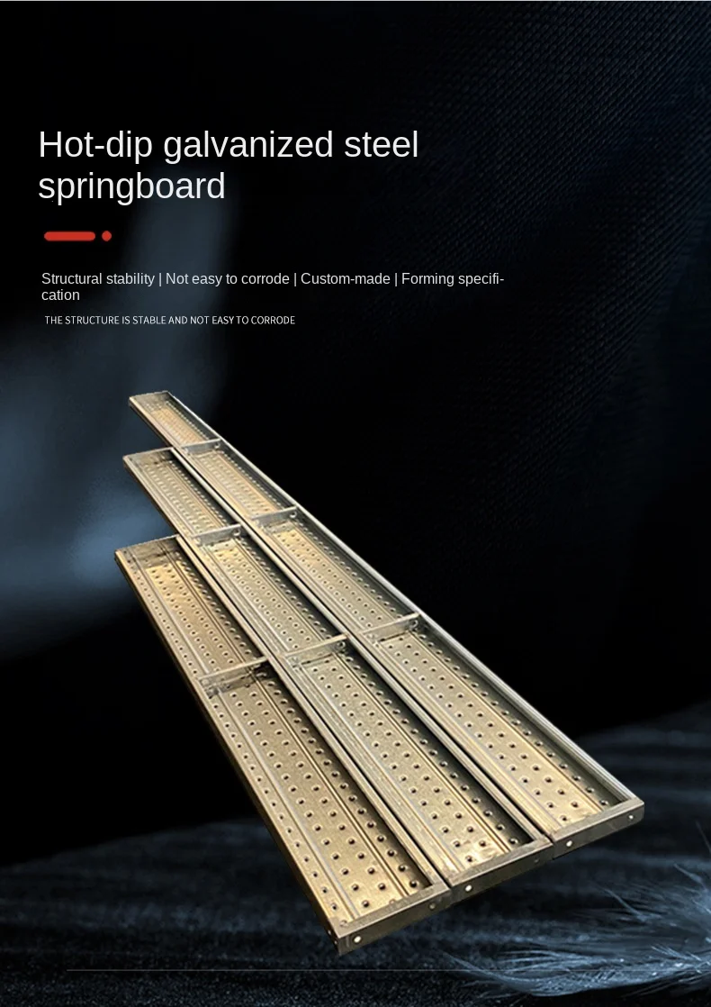 Shihui Q235 Material Galvanized Steel Springboard Construction Site ...