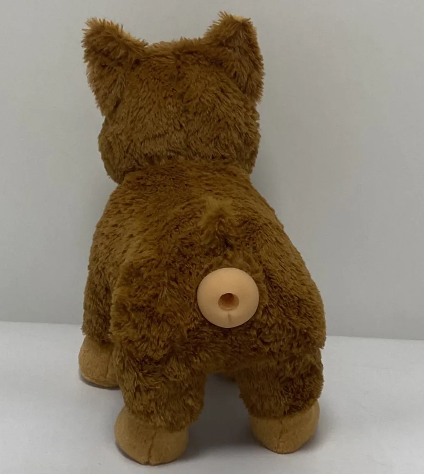 Standing Teddy Tactic Dog Sex Toy Plush Pet Toy Sex For Dog Silicone ...