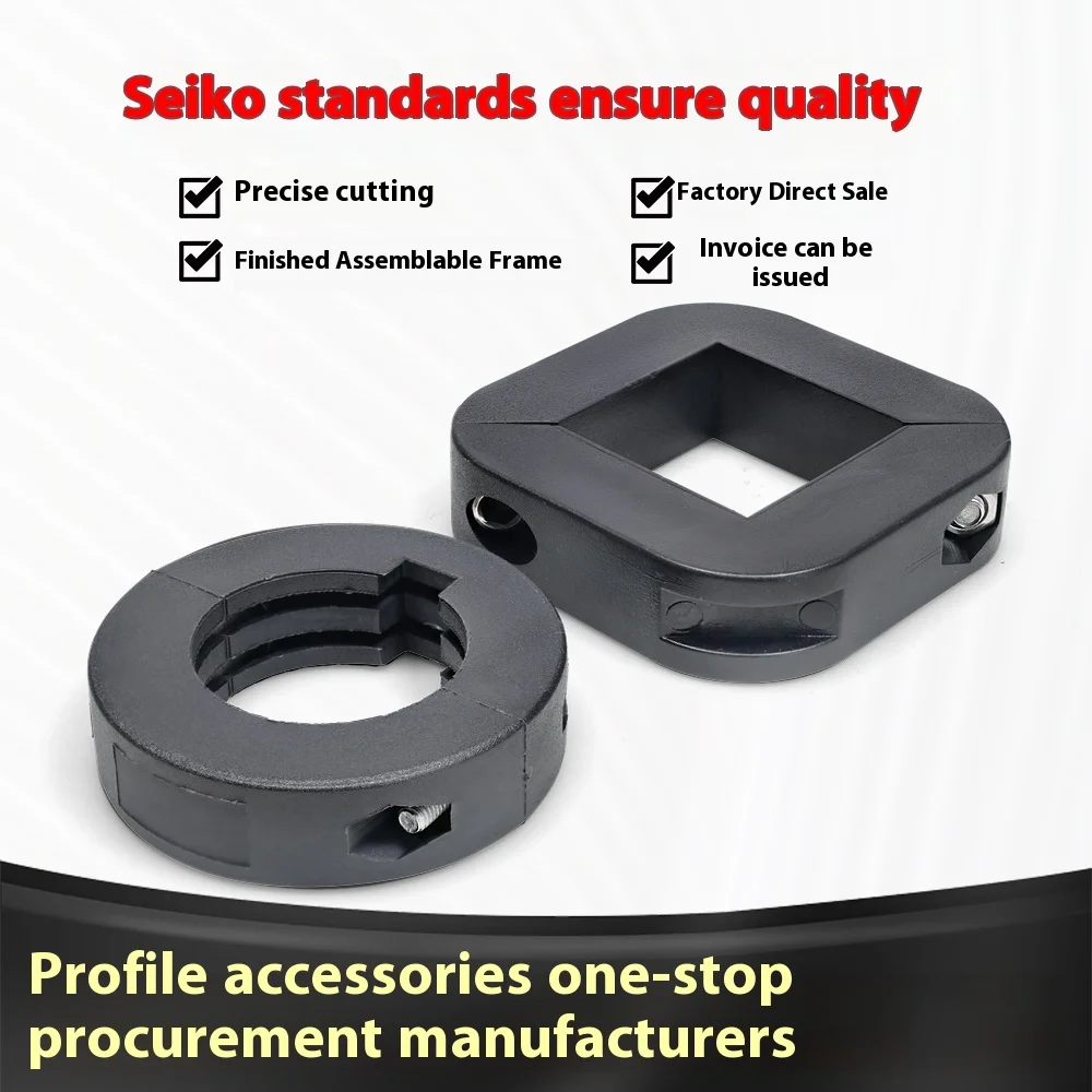 Nylon Stainless Steel Fixed Shaft Sleeve Square Hole 3540 Sprocket Collar Stopper Snap Ring Keyway Soft Positioning Collar for manufacture