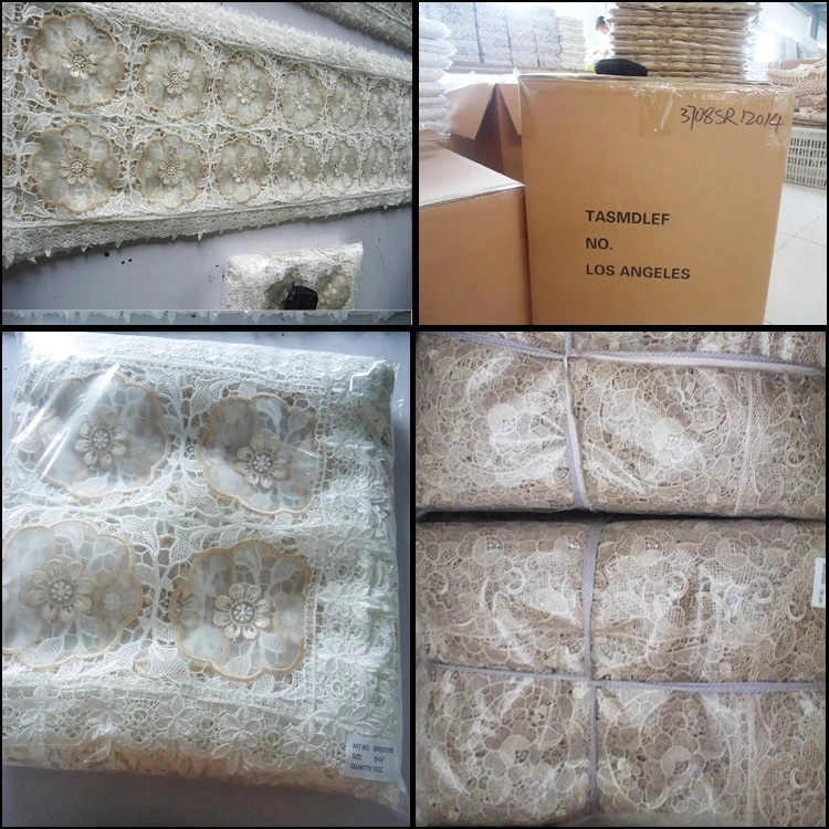 Garment african lace Wholesale embroidery lace fabric New Design embroided lace fabric