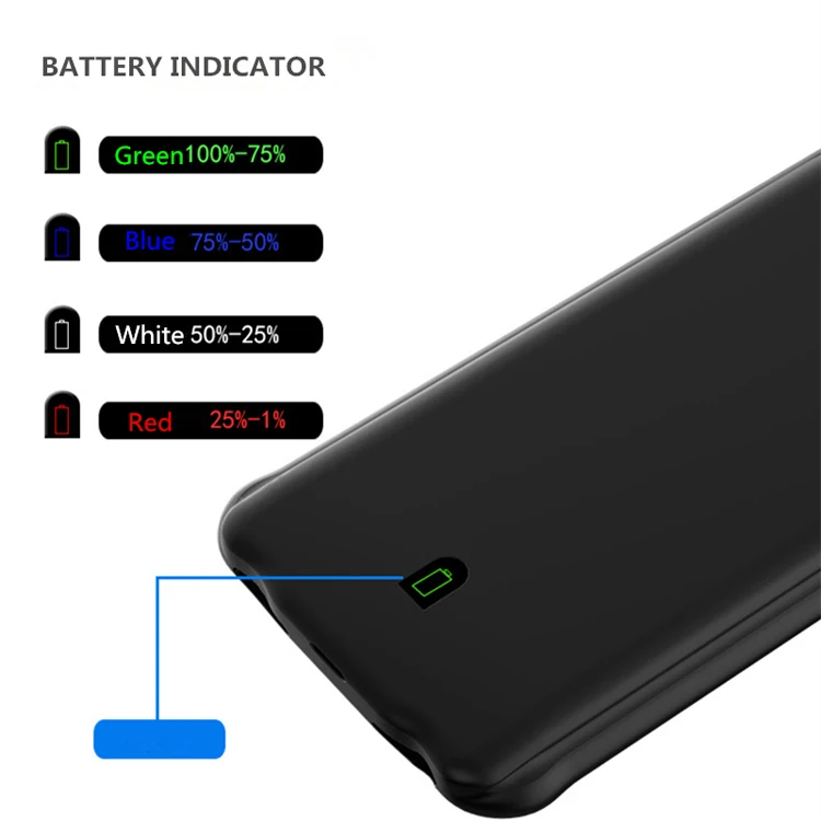External Battery Charger Case For iPhone 7 8 Portable Backup Power Banks Cover For iPhone 6 6S Powerbank Recharge Battery Coque - ANKUX.COM