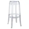 backless party Clear acrylic ghost bar stool