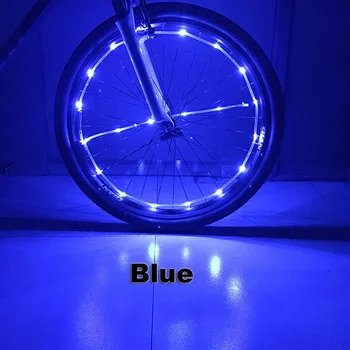 multi color cycle bike light led flashing bicycle wheel lights 3