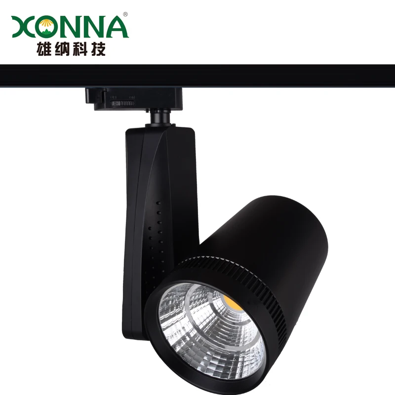 Long Life 20W LED COB Track Light Diamond Grade Reflective Cup Track Light