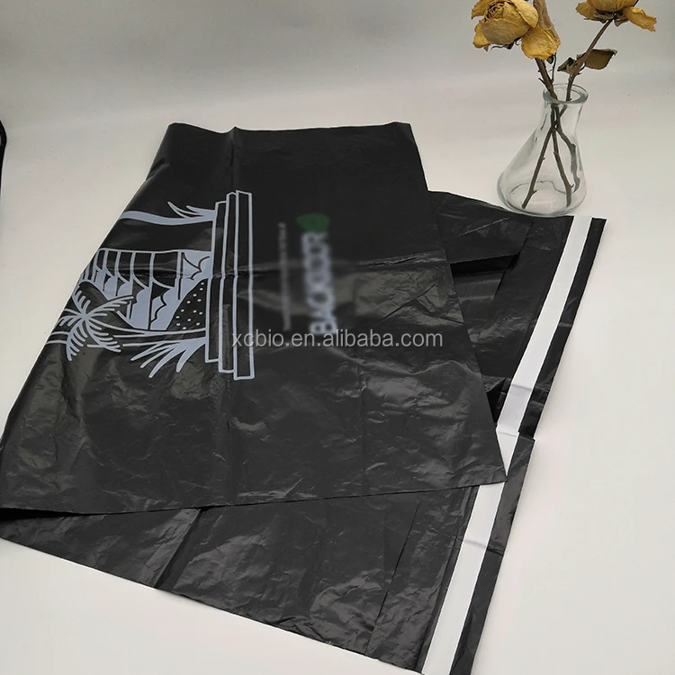 cornstarch base biodegradable non plastic shipping courier mailing bag