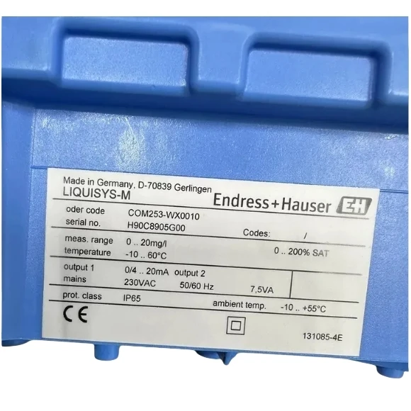 Endress Hauser Dissolved Oxygen Measurement Transmitter Liquisys COM253 ...