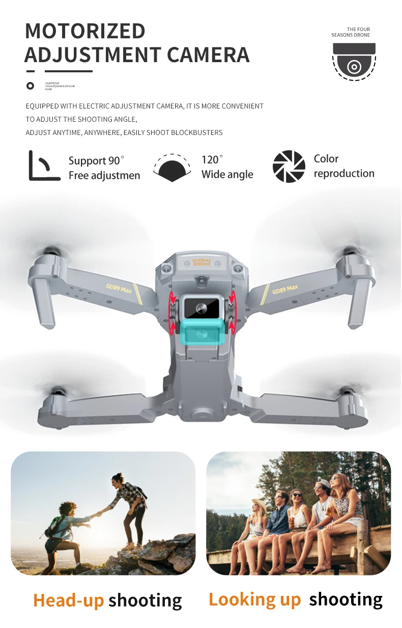 Ebay全球无人机百思买 Best Buy Gd Max小型无人机与高清4k摄像头和gps远程无人机迷你vs E58 E Amazon亚马逊 Buy 亚马逊 带高清摄像头和gps的无人机 无人机购买