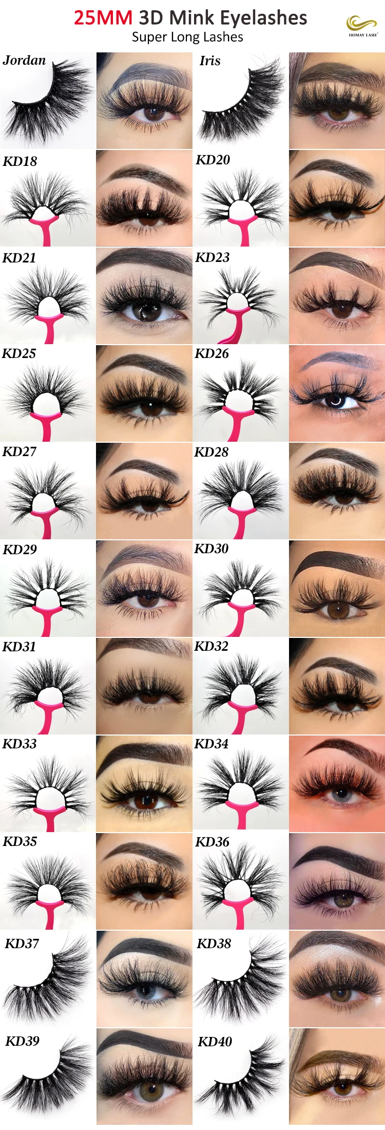 25mm lashes