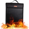 Fireproof Bag Document Waterproof File Bag Storage Bag 2100Fahrenheit Fire Resistant Envelope Pouch for Money and Valuables