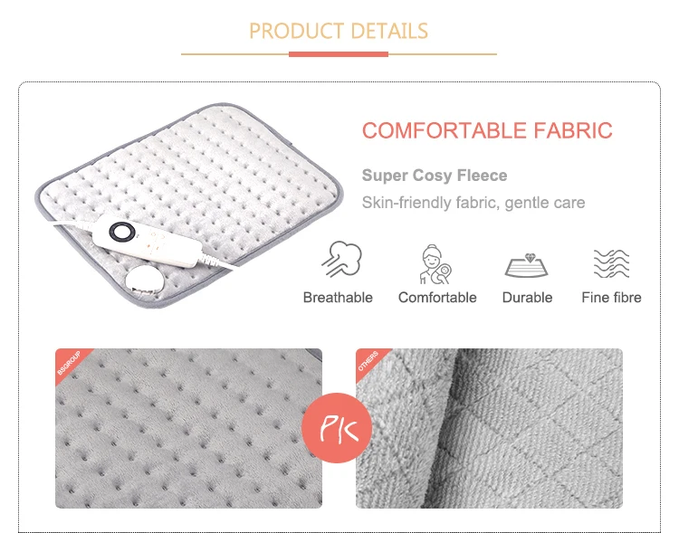 Rohs/reach Test Electric Best Heating Pad For Back Pain Buy Heating