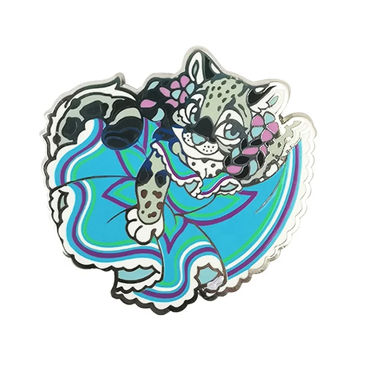 Fursona Pin Motor City top Saber (LE 50)