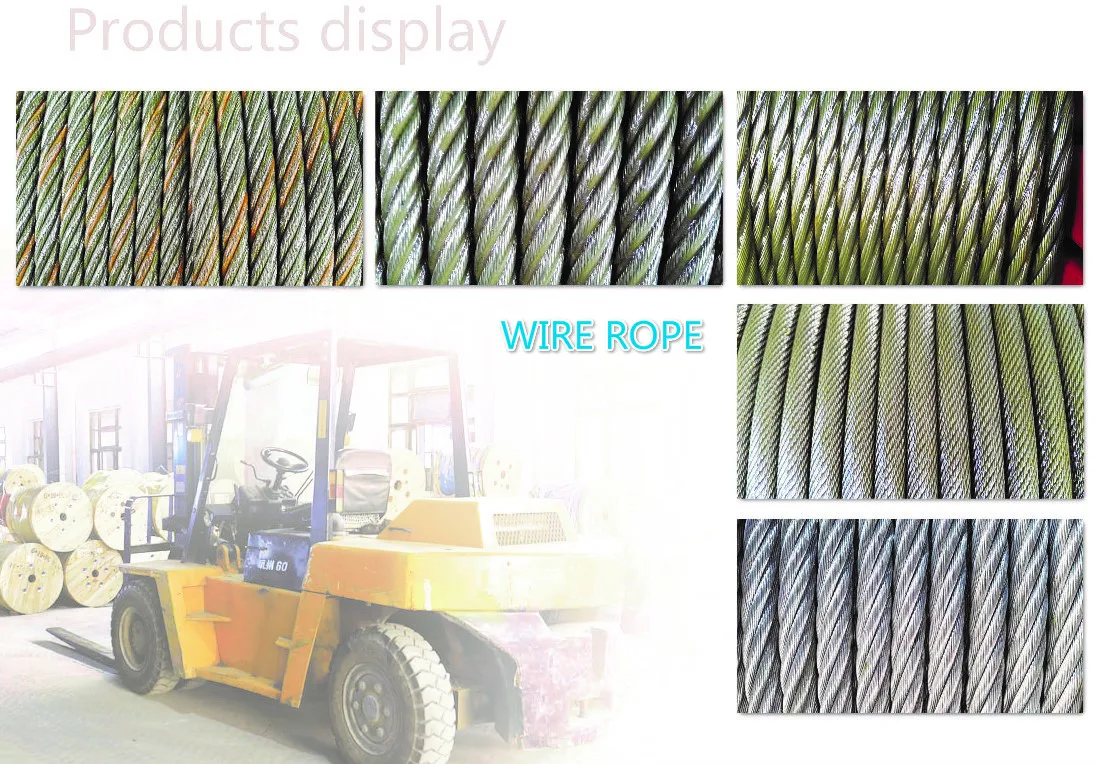 Din Standard Bright Steel Wire Rope Black For General Purpose - Buy Din ...