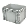 PP Transparent Collapsible Plastic Solid Foldable Crate Turnover Box