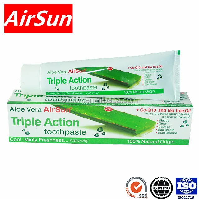 Belastingbetaler dief eetlust Aloe Vera Triple Action Toothpaste - Buy Toothpaste,Aloe Vera  Toothpaste,Triple Action Toothpaste Product on Alibaba.com