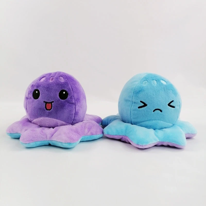 double sided plush toy