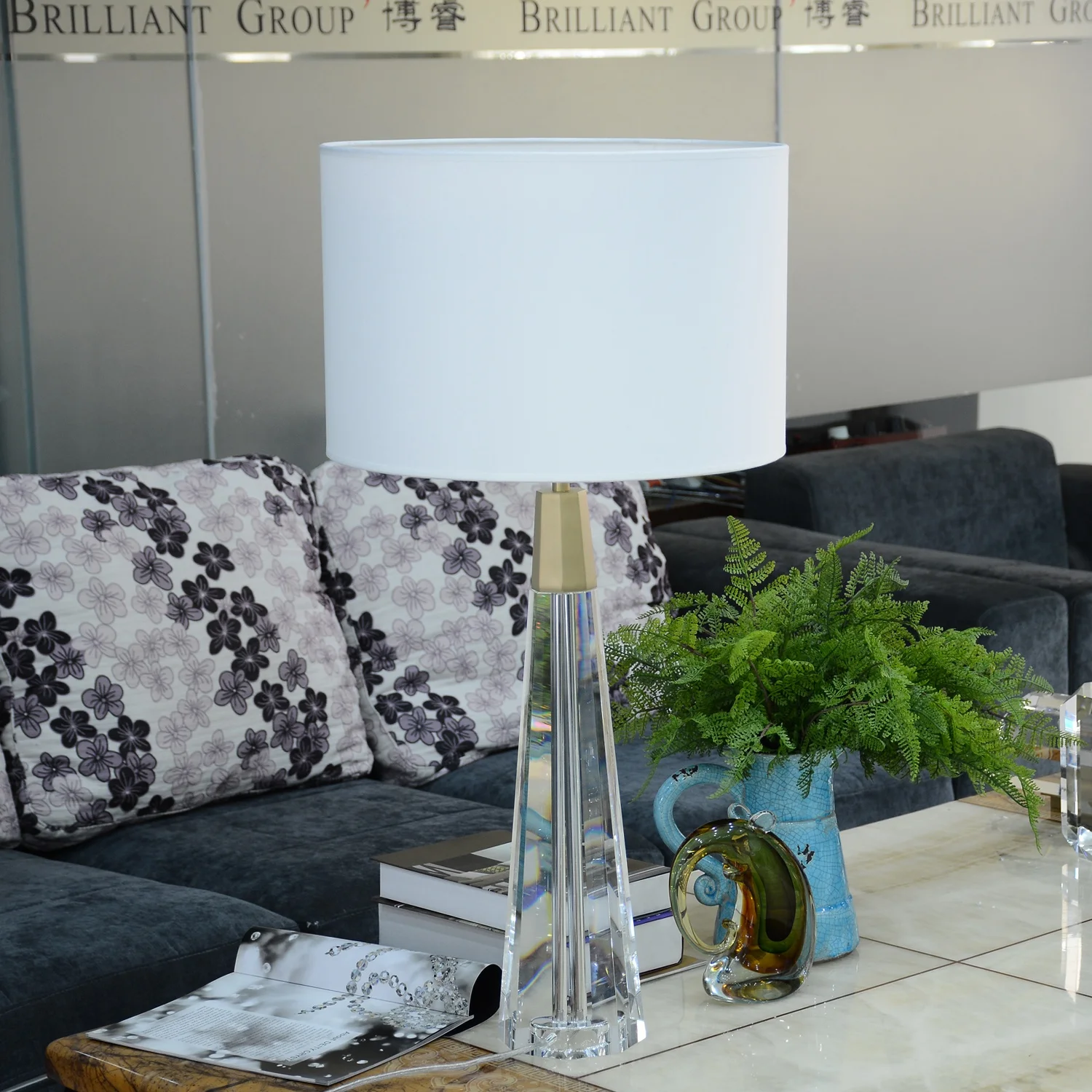 modern Nordic Crystal decorative led bedroom  Bedside Table Lamp
