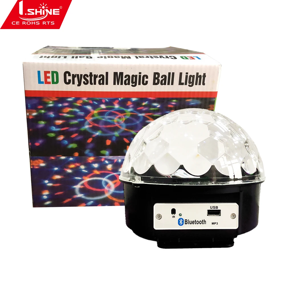 Crystal magic ball light