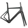 SERAPH new Aero design all black color Disc carbon road bike frame carbon fibre racing disc bicycle frame700c bicycle TT-X3
