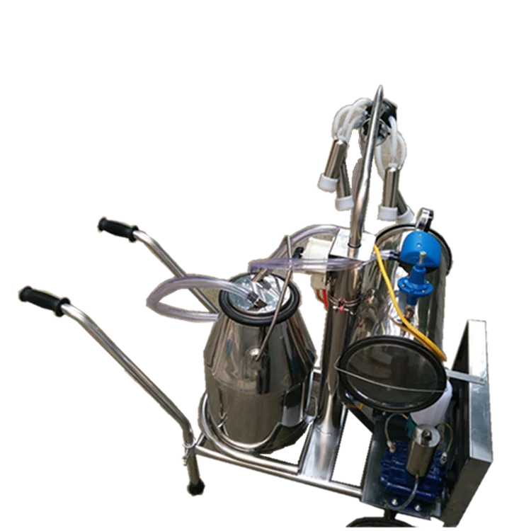 
High quality portable electric single head cow milking machine sheep milking machine Milking nipples can be replaced 