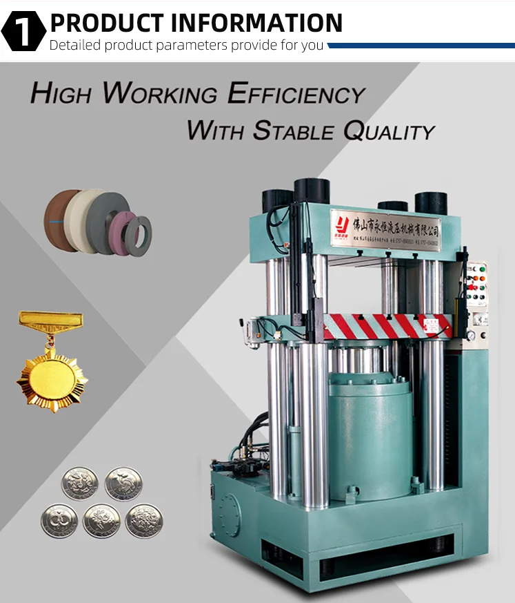 Ce/tuv/iso 500ton Hydraulic Coin Press Machine For Coin Pressing Buy