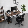 VASAGLE Modern Style Iron Wood Partical Bord Cheap Corner Desks For Sale Table Top Computer Desk Minimalist Office Table