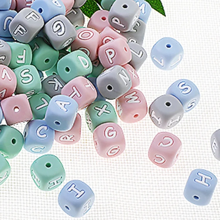 

silicone beads,100 Pieces, White,black,mint,pink,blue,grey