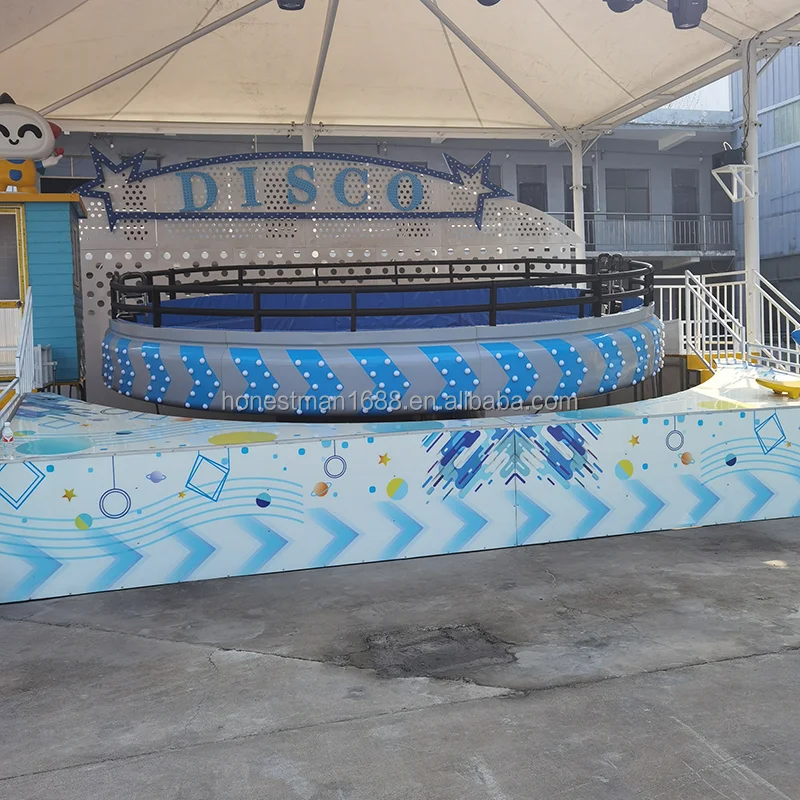 32 Seats on Trailer Carnival Turntable Theme Park Disc Mechanical Games ...