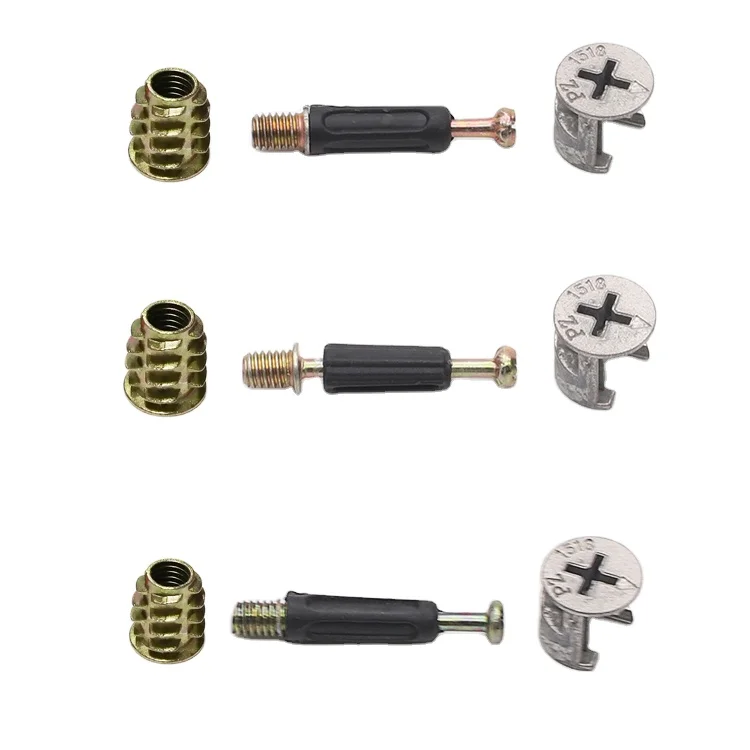 Minifix Joint Connector Wood Screw Nut Bolt Furniture Cam Lock Screws