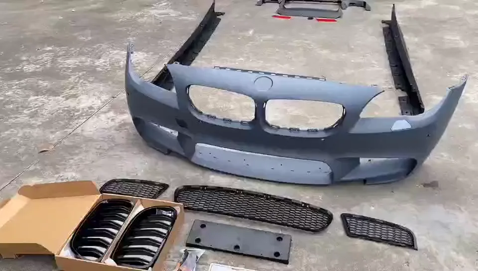 Car Bumpers For Bmw 5 Series F10 F18 Upgrade M5 Style Body Kit Front Bumper Rear Bumper Side