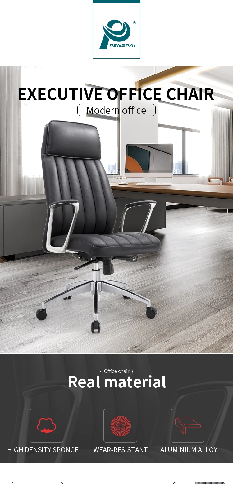 Solid Wood Design Silver Star Base Products Tilting Mechanism Office Chair