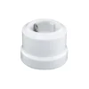 white vintage porcelain schuko socket retro power socket ceramic electrical outlet