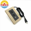 2019 Production plant for 2 USB ports American desktop recessed mounted power socket