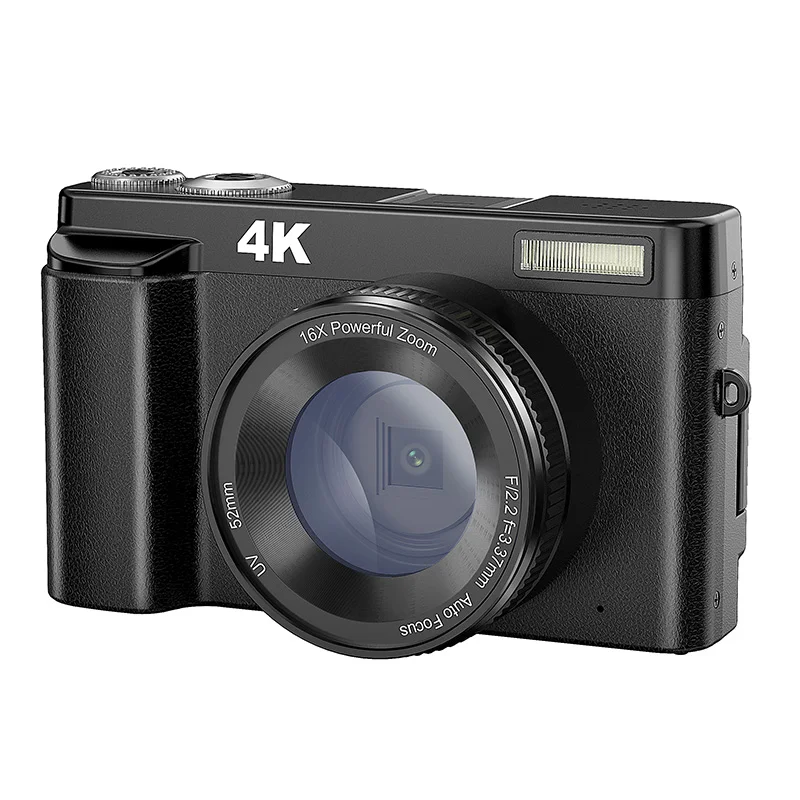Fujifilm X100VI retro-styled compact camera held in hand with visible dials and optical viewfinder