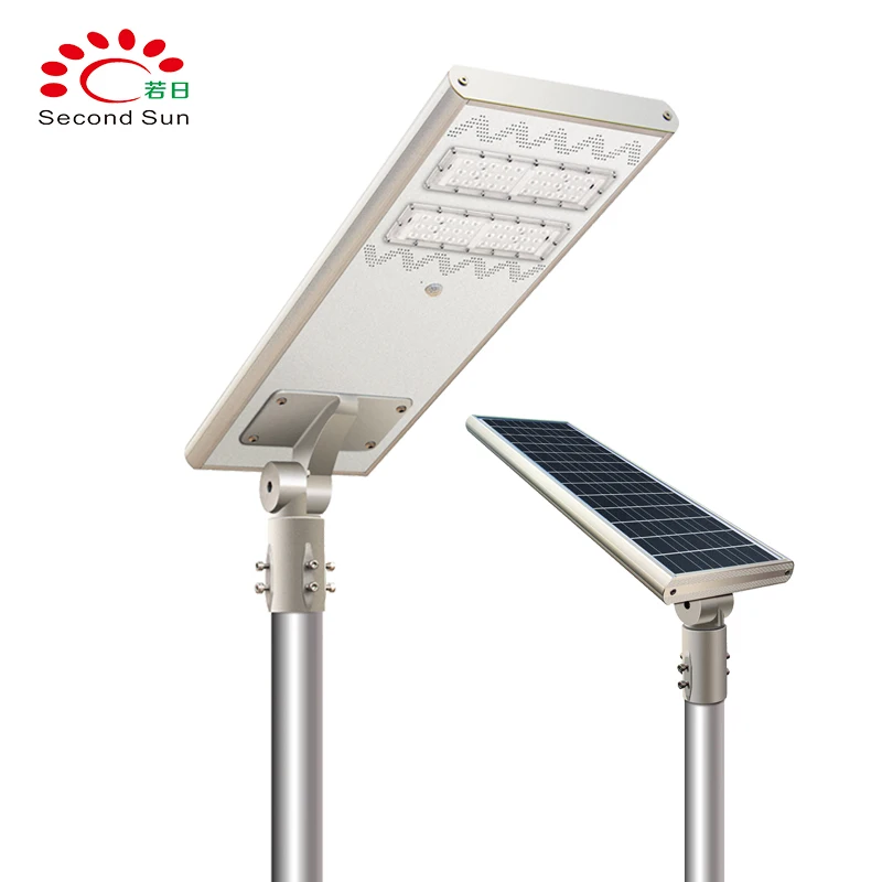 Solar Powered LED Parking Lot and Street Light 40W