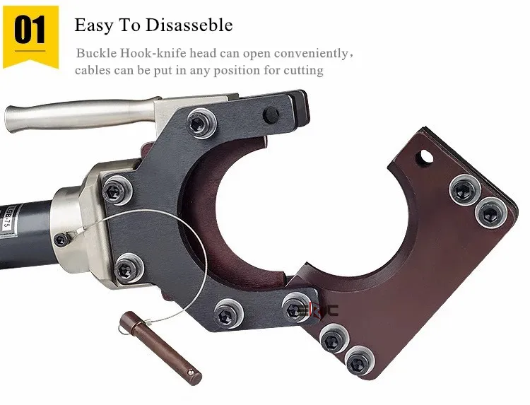 Portable Hydraulic Cable Cutter Wire Cable Cutting Tools Cpc50/75/85