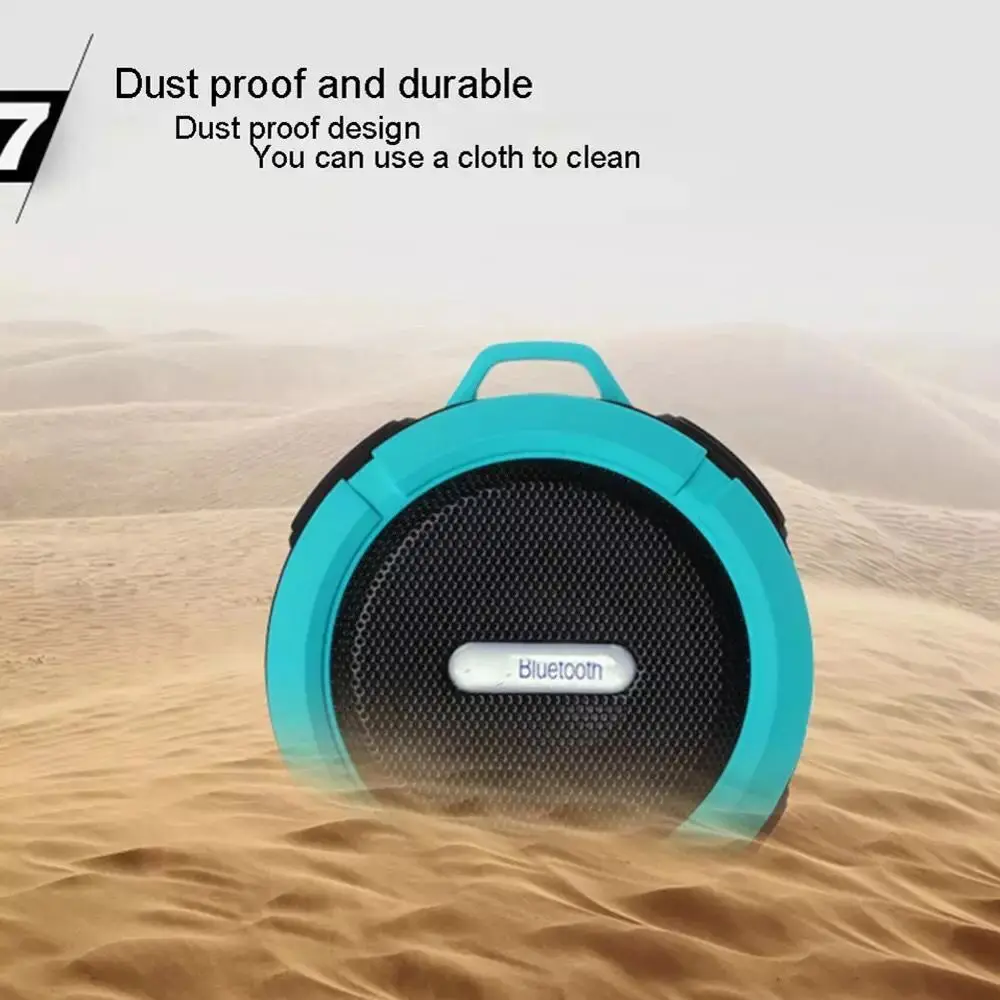 portable mini with fm radio waterproof wireless blue tooth speaker - ANKUX.COM