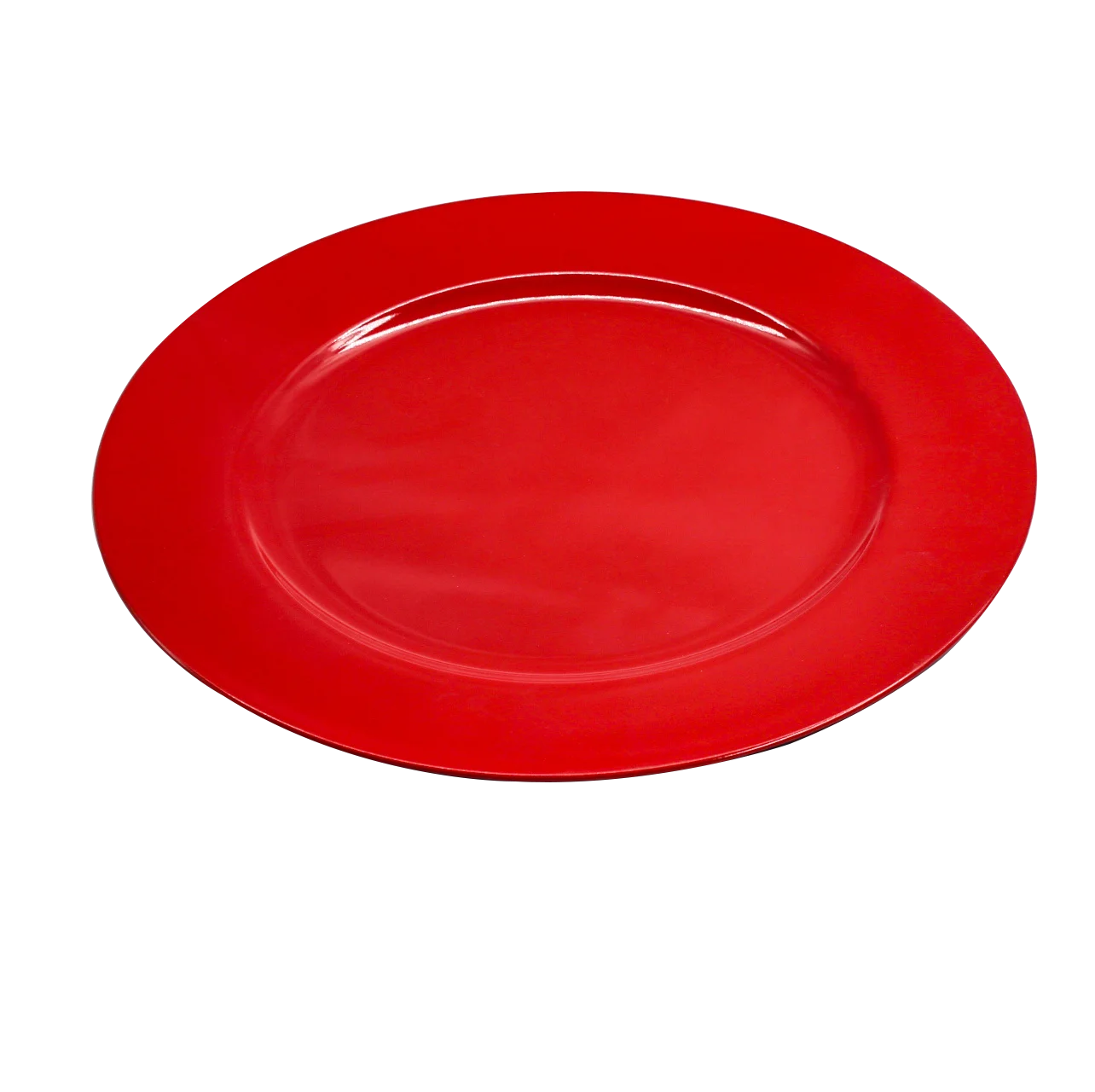 Wholesale Promotion Cheap Plastic Plate Wedding Decoration Use Gold