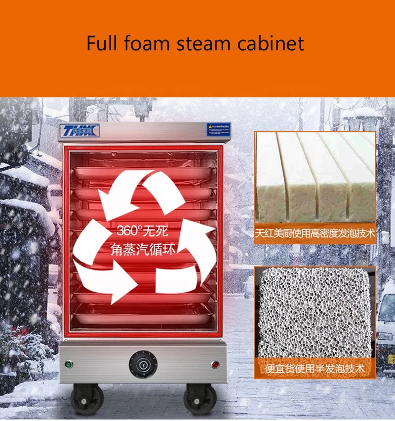 Industrial Gas Commercial Seafood Steamed Steamers Stainless