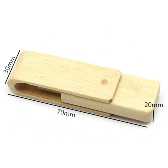 High speed bamboo u disk Swivel usb flash pen drive stick 2.0 32GB gift - ANKUX.COM