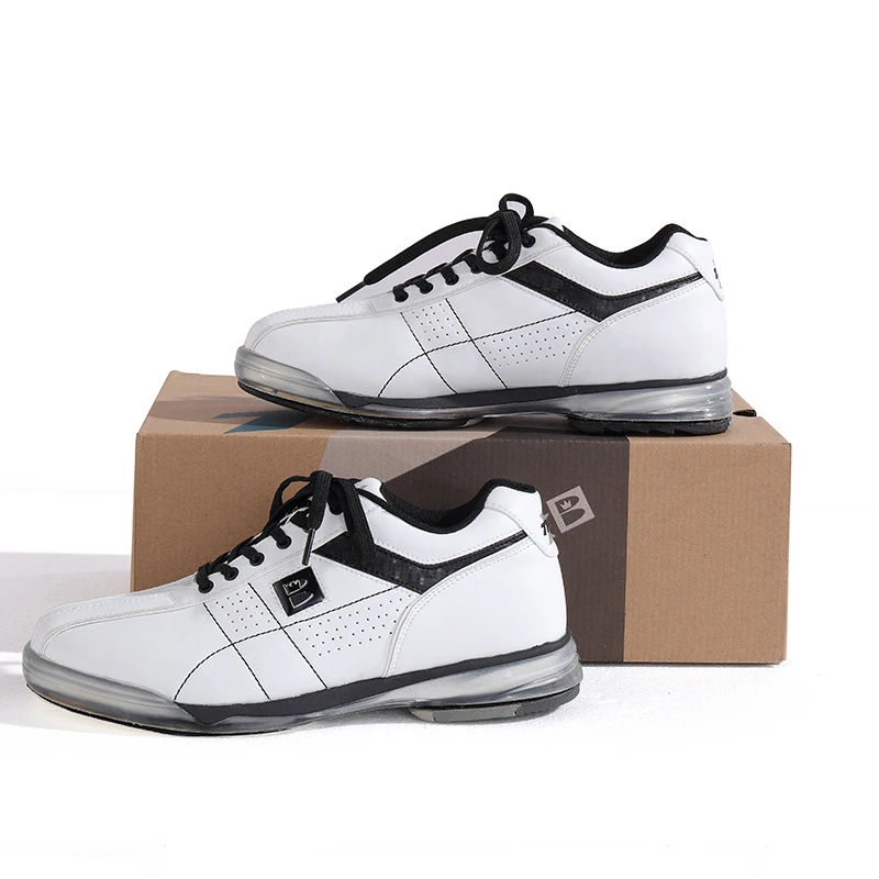 High Quality Sole Bowling Shoes Customizable Logo White Brunswick